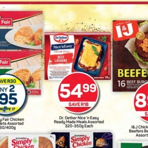 Lasagne at Pick n Pay Hyper