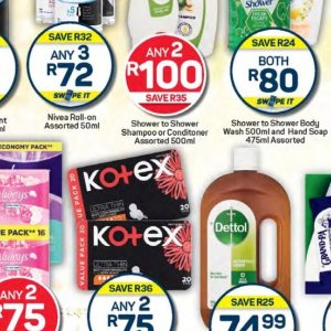 Shampoo at Pick n Pay Hyper