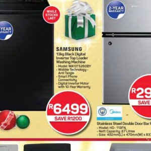 Washing machine samsung  at Pick n Pay Hyper