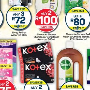 Shampoo at Pick n Pay Hyper