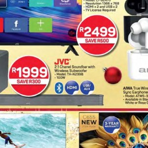  JVC at Pick n Pay Hyper