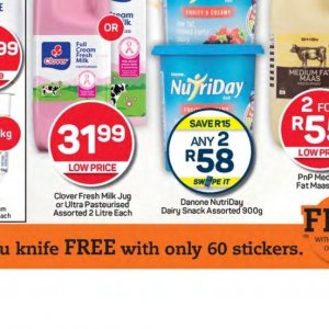 Stickers at Pick n Pay Hyper