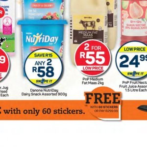 Stickers at Pick n Pay Hyper