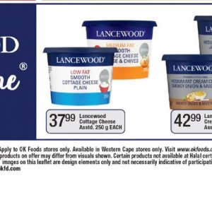 Cottage cheese at OK Foods