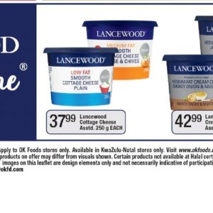 Cottage cheese at OK Foods