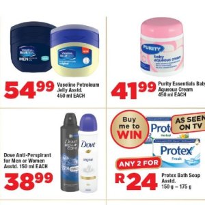 Petroleum jelly at OK Foods