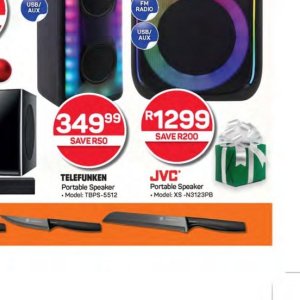 Portable speaker at Pick n Pay Hyper