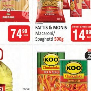 Spaghetti at Kit Kat Cash&Carry