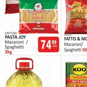 Pasta at Kit Kat Cash&Carry