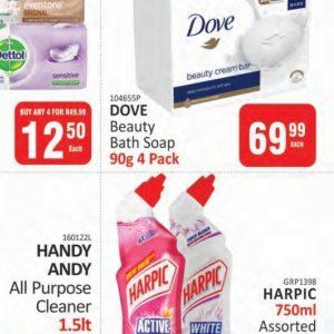 Soap dove  at Kit Kat Cash&Carry