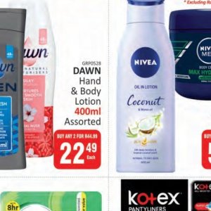 Body lotion nivea  at Kit Kat Cash&Carry