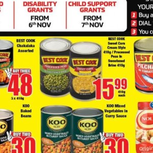 Peas at Boxer Superstores