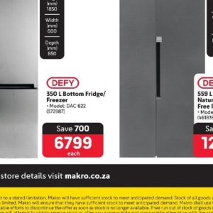 Refrigerator at Makro