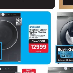 Washing machine samsung  at Makro