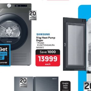 Dryer samsung  at Makro