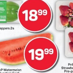 Strawberries at Pick n Pay Hyper