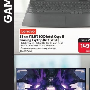 Laptop lenovo  at Makro