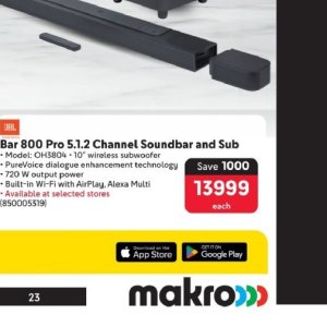  SoundBar at Makro