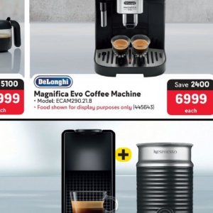 Coffee machine at Makro