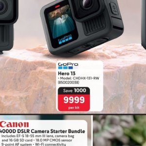 Action camera at Makro