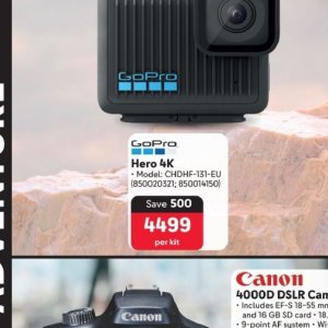 Action camera at Makro