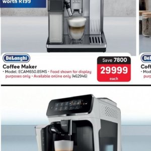 Coffee maker at Makro