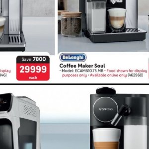 Coffee maker at Makro