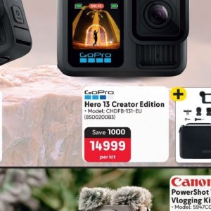 Action camera at Makro