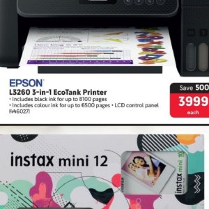 Printer at Makro