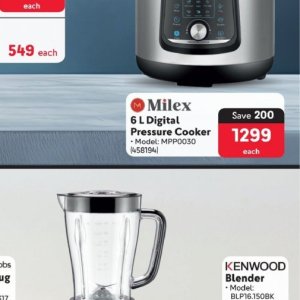 Pressure cooker at Makro