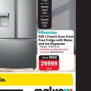 Fridge at Makro