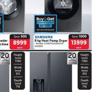 Dryer samsung  at Makro