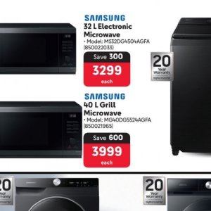 Microwave oven at Makro