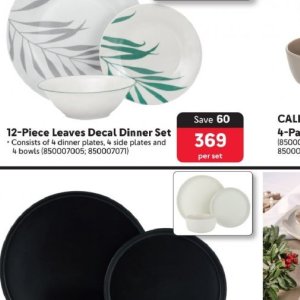 Dinner set at Makro