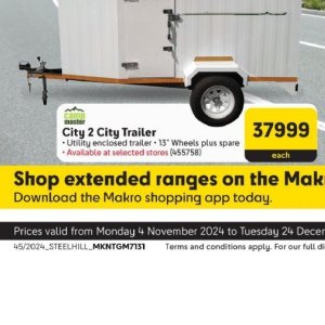 Trailer at Makro