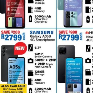 Smartphone samsung  at OK Furniture