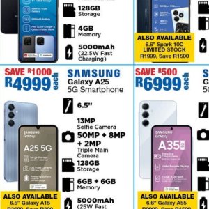 Smartphone samsung  at OK Furniture