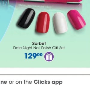 Nail polish at Clicks