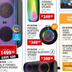 Bluetooth speaker at Cash Crusaders