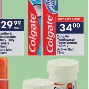 Toothpaste colgate  at President Hyper