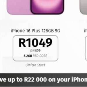 Iphone at Vodacom4U