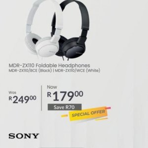 Headphones sony  at Computer Mania