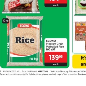 Rice at Makro