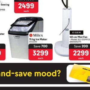 Ice maker at Makro