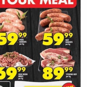 Beef at Shoprite