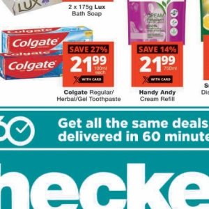 Toothpaste colgate  at Checkers