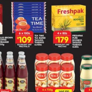 Tea at Shoprite