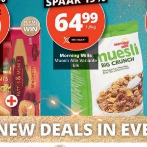 Muesli at Checkers