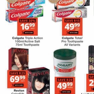 Toothpaste colgate  at Checkers