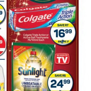 Toothpaste colgate  at Pick n Pay Hyper